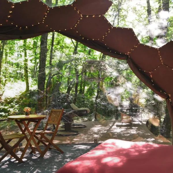 Ô Pays Des Bois - Hébergements insolites en pleine nature, ξενοδοχείο σε Parmilieu