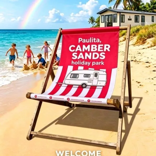 Camber में, होटल camber sands holiday park 202 willow way paulita
