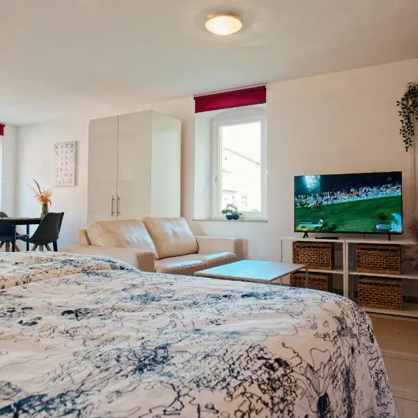 Terrassen-Apartment in Bamberg, hotell i Bamberg