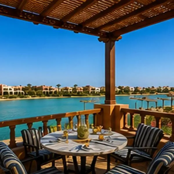 Premium El Gouna Upper Nubia 1BR with Stunning Lagoon Access, hotel in Hurghada