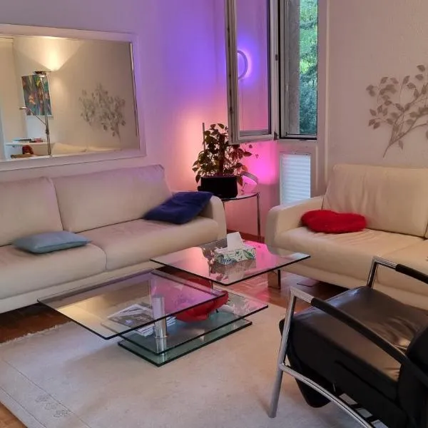Premium Apartment mit Pilatus Sicht, viešbutis Liucernoje
