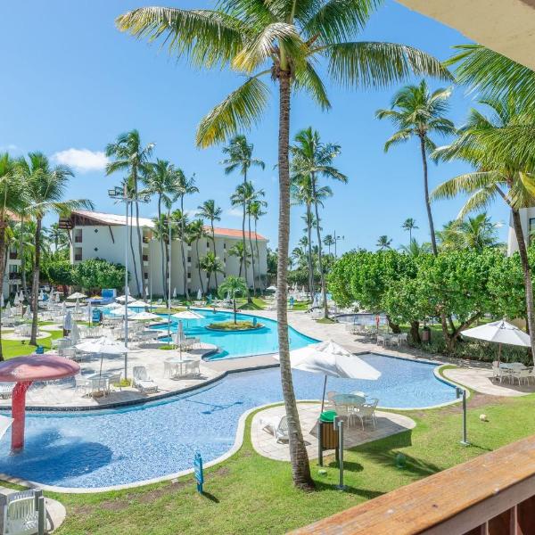 Flat à beira-mar no Resort Marulhos - M206C