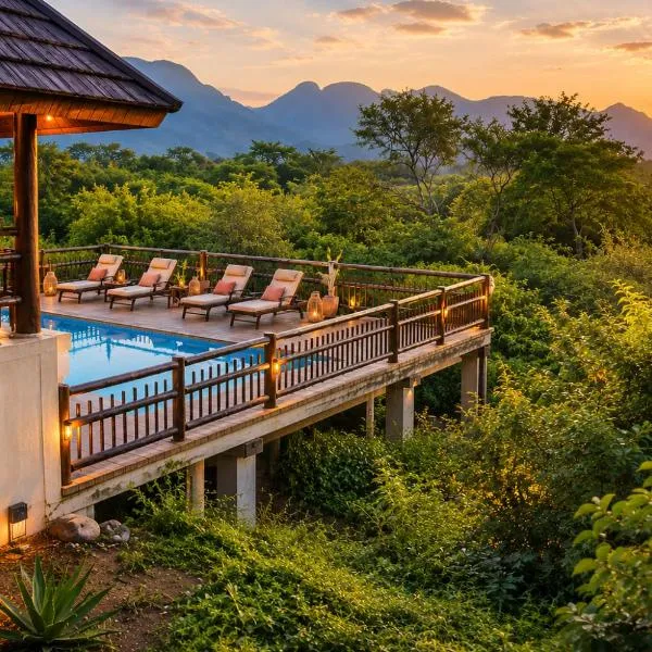 Amazing mountain views! Solar powered!, hotel in Hoedspruit