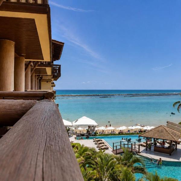 Pé na Areia, Piscina Infinita e Sauna em Barra | Barra Bali | Destino BSM 214