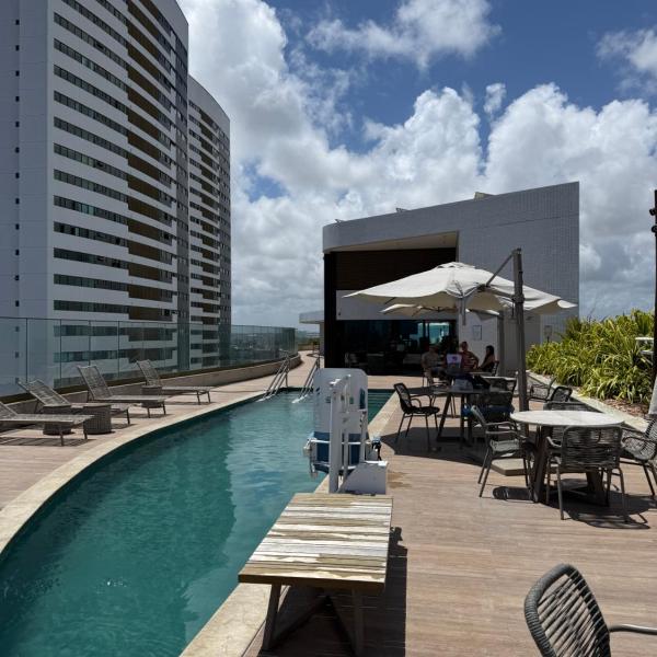 Flat Parque do Cais in Recife By Flatbpaiva - Foto 4