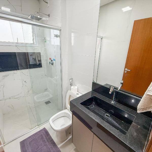 M103- Apartamento 2/4 com Garagem A/C Varanda - Foto 3