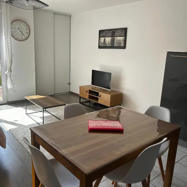 L appart - à 10 min de Colmar - parking et garage gratuit - ascenseur & clim, hotel a Sainte-Croix-en-Plaine