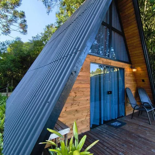 Chalé Riacho - Cabana em Contenda - Chalé romântico com hidromassagem, hotel v destinaci Contenda
