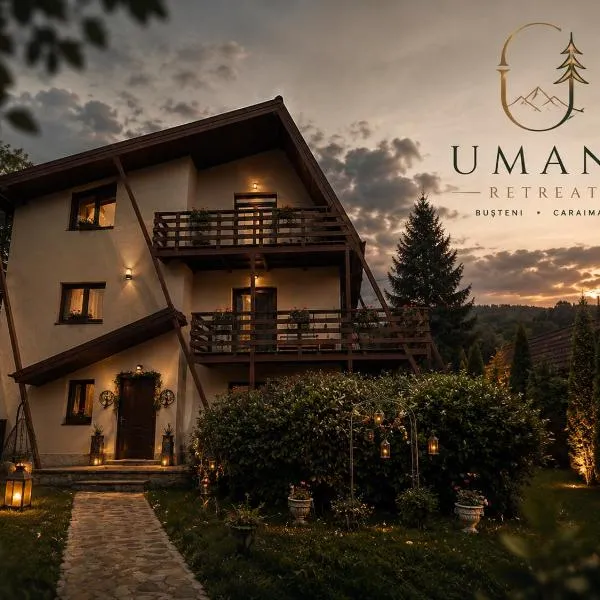 Umani, hotell i Buşteni