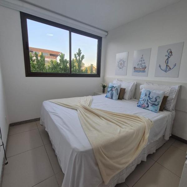 Aconchegante Flat em condomínio na beira mar de Muro Alto - Malawi Beach Resort - Foto 2
