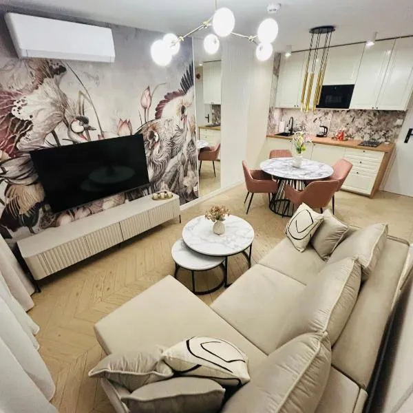 GLEJZER- APARTAMENTY Apartament Plażowy C011 Posesja plażowa-Prywatny apartament, hotel in Grzybowo