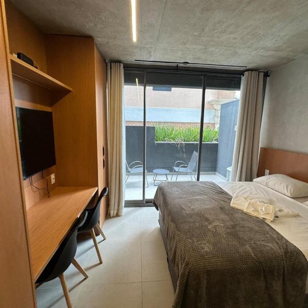 Confortável com terraço