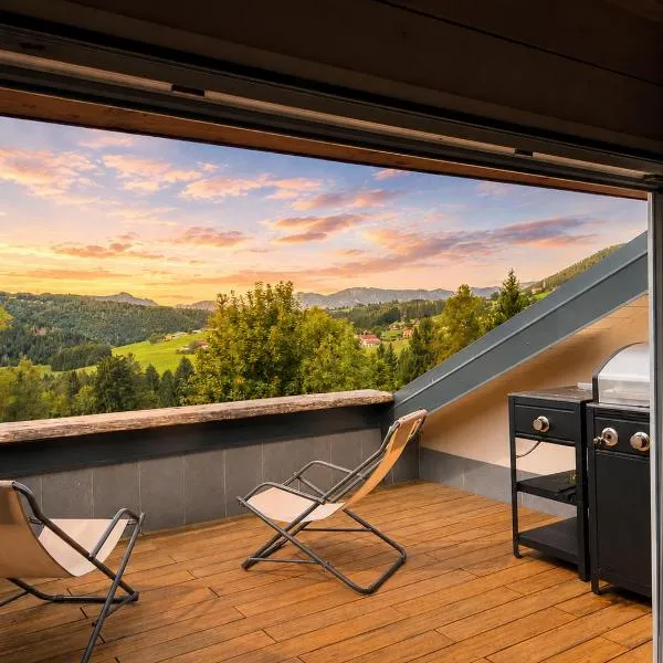 Terrazzo Panoramico - Vicino ad Asiago – hotel w mieście Roana