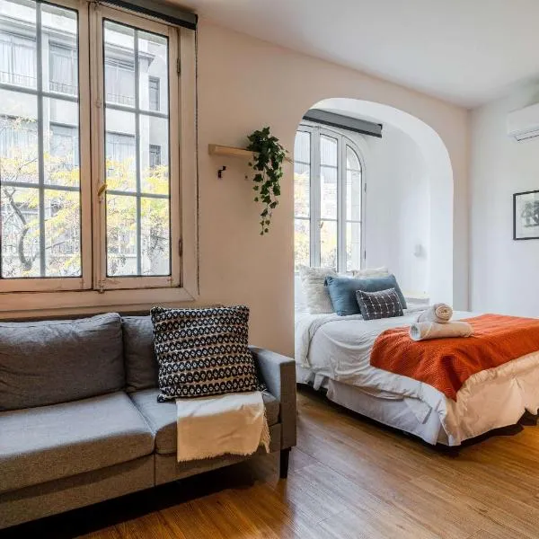 HOM l Wifi AirAcond Historia Vida Museos Lastarria: Santiago'da bir otel