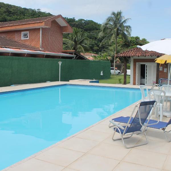 O Melhor Chalé da Praia do Guaiúba, com Churrasqueira e Piscina Gigante - Foto 4