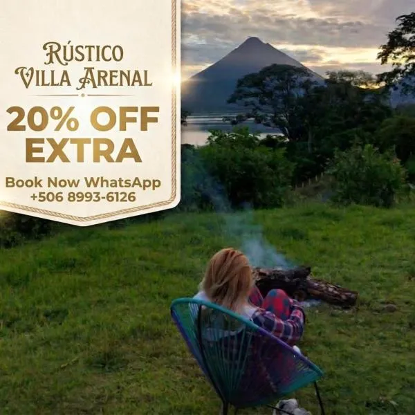 Rustico Villa Arenal, Hotel in Fortuna
