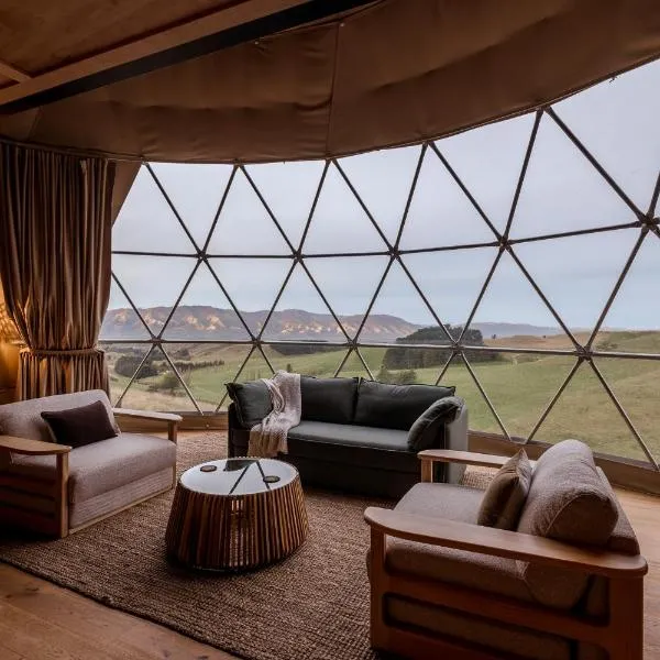 Valley Views Glamping, hotel di Kurow