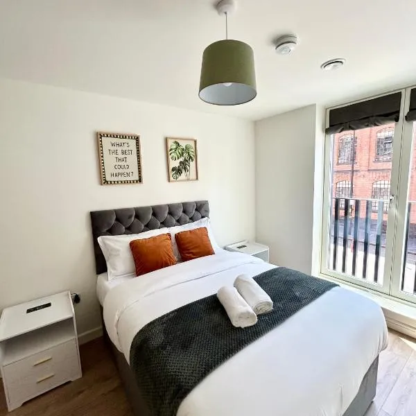 Birmingham City Centre, Luxury 1 Bed Apartment 28 - Free Parking, hotel sa Birmingham