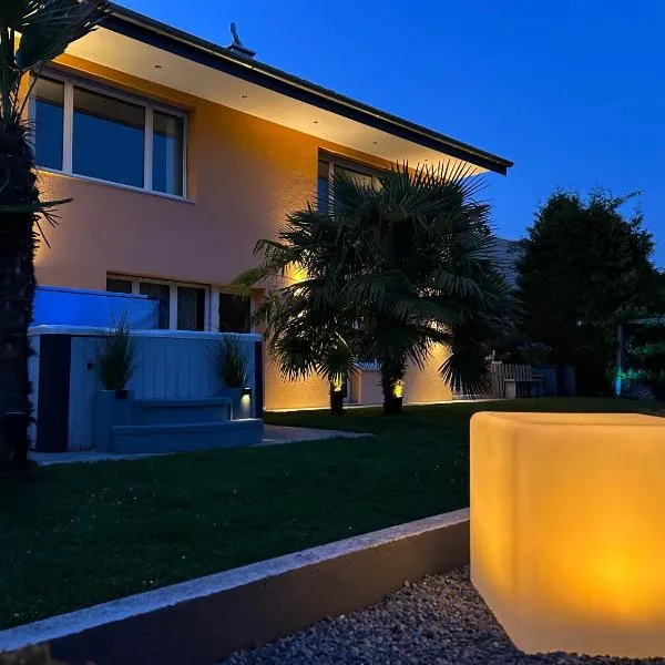 Residenza San Remy Hundefreundliche Ferienwohnung mit Whirlpool, готель у місті Unterkulm