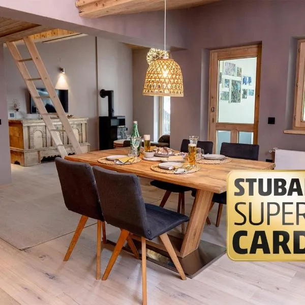 chalet atelier Luxuriöses Chalet mit alpinem Charme, hotell i Telfes im Stubai