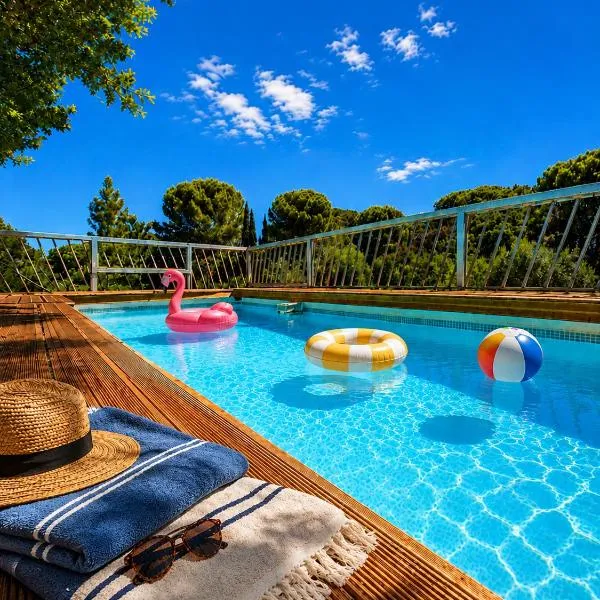 Aux berges du pont du gard, hotel in Vers Pont du Gard
