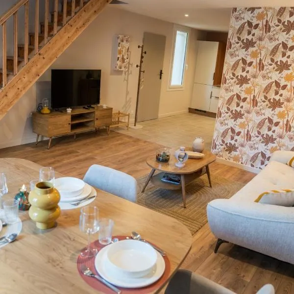 Duplex de charme 80 m2 dans le centre historique piéton, viešbutis mieste Bezjė