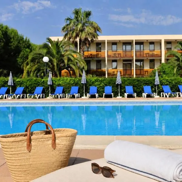 bel appartement climatisé 4 personnes, piscine, parking sécurisé, hotel Mandelieu-la-Napoule-ban