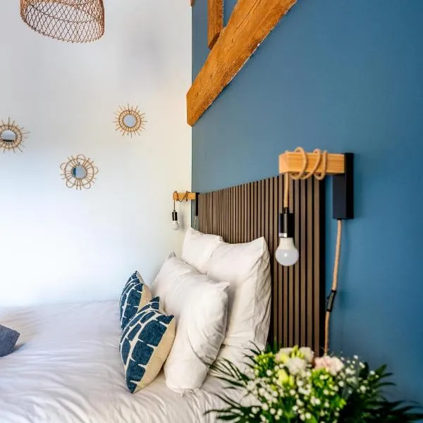 Vina Rhona - Loft de charme entre Rhône et Vignes, hotell i Condrieu