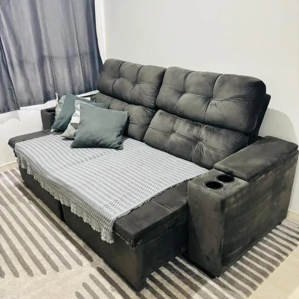 Apartamento 2 quartos e 2 camas casal – hotel w mieście Cascavel
