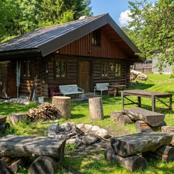SRUB pod třešněmi - Cherry Trees Cabin, hotel i Vrchlabí