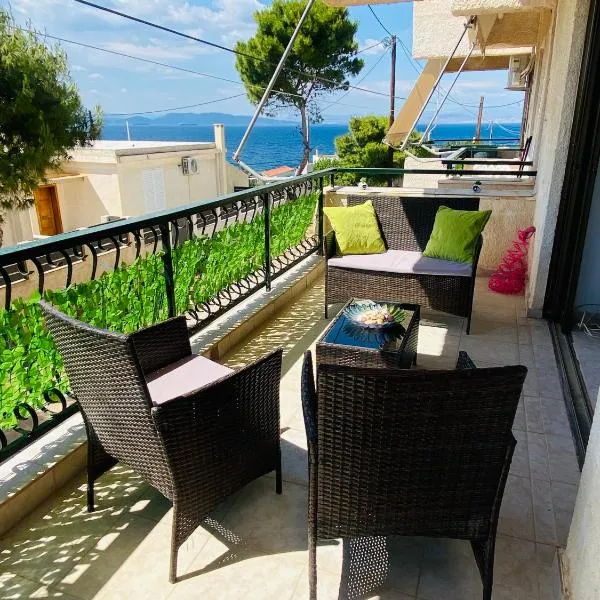 Peaceful Seaside Apartments, Hotel in Vagia