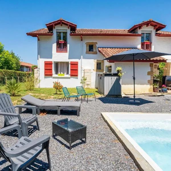 Les Chambres D'arrauntz - Ibaia, hotel v mestu Ustaritz