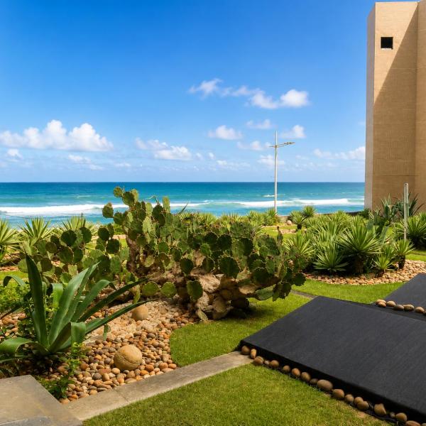 Flat aconchegante beira-mar na Pituba até 4 hóspedes