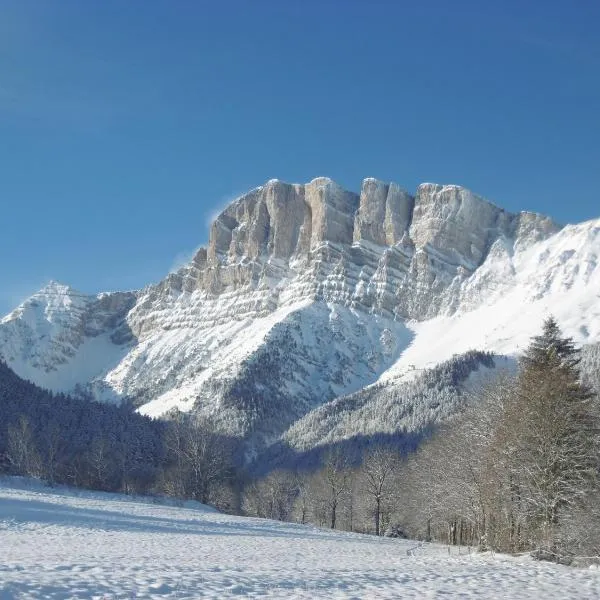 Studio 4 personnes Résidence les Centaurées, hotel en Gresse-en-Vercors