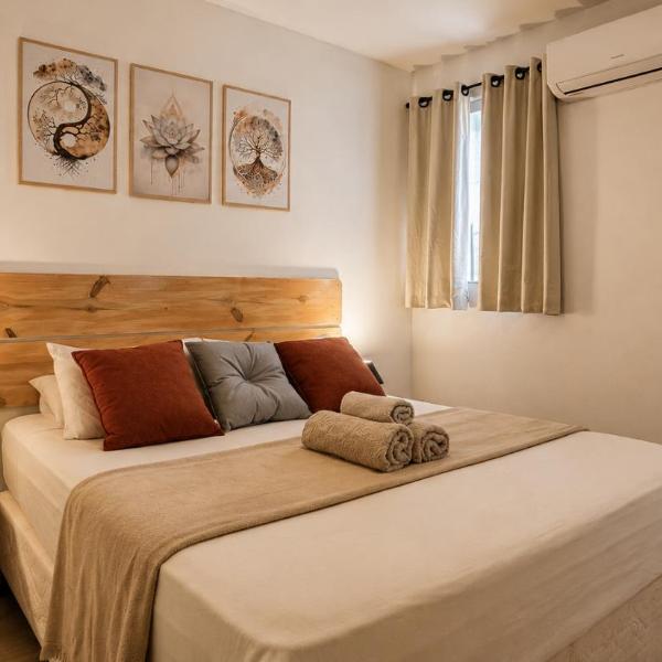 Sunset Flats - Apartamentos Equipados e aconchegantes, Próximo às Praias urbanas, A poucos metros da Rua Pituba - M 1 2 y T - Foto 2