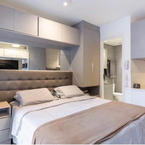 Apartamento novo e completo Localização privilegiada - próximo a Paulista, Shopping Frei Caneca, Hospital Sírio e Smart Fit Estacionamento privado 24hrs em frente ao prédio Supermercado na porta Rede de proteção para crianças - Foto 4