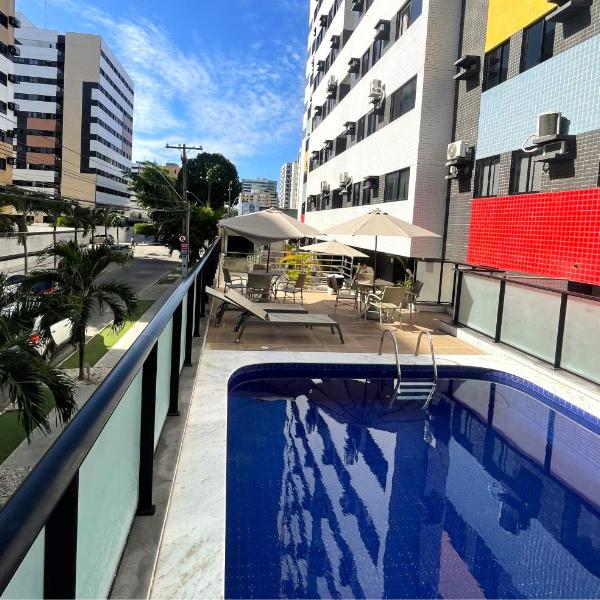 Apê Ponta Verde 350m praia I Piscina I Garagem 207