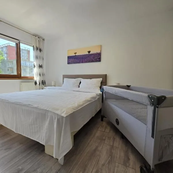 Konstanzer Podu Ros 11 - Spacious Apt - Palas Mall - AC, hotel in Iaşi
