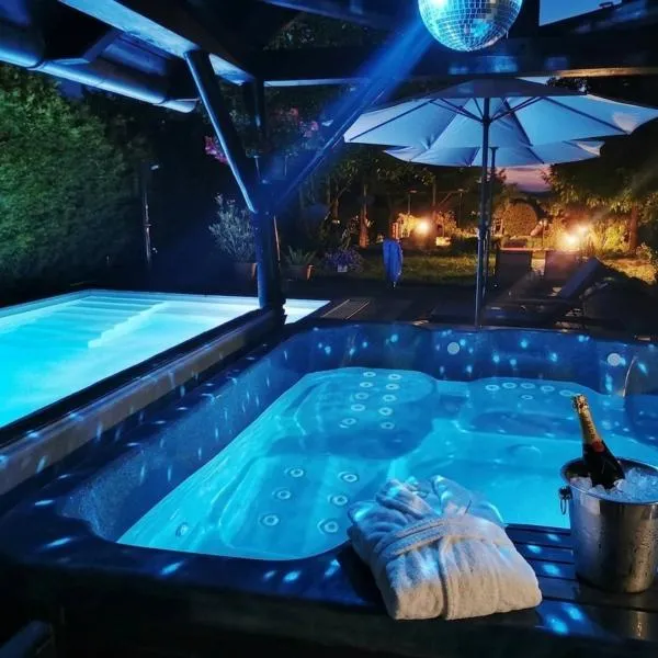 Dura Guesthouse, Garden Wellness Retreat near the Tisza River, hótel í Paszab
