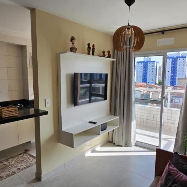 Apartamento - 3 quadras da praia - Canto do Forte - PG - Foto 3