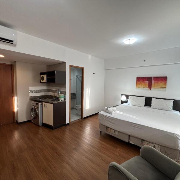 Hotel Mercu Paraíso Benefência c garagem e cozinha 1606