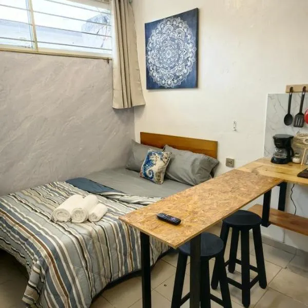 Loft a una cuadra de Playa Regatas Oyster Suites, hotel in Veracruz