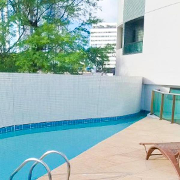 Recife Pina: Apto 100m da Praia - Piscina Garagem