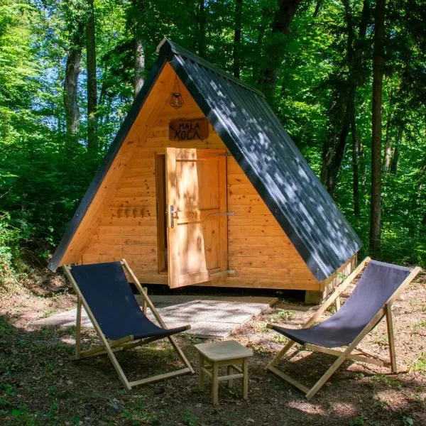 Glamping Zeleni raj Vače, hotel in Vače