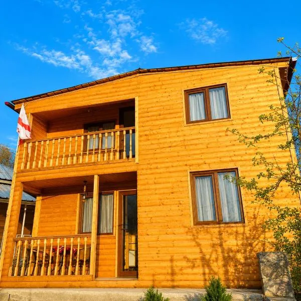 Zghapari Wooden Mountain Lodge, khách sạn ở Aspindza