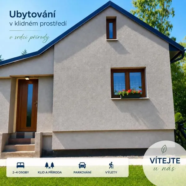 Peaceful chalet close to downtown, хотел в Údlice