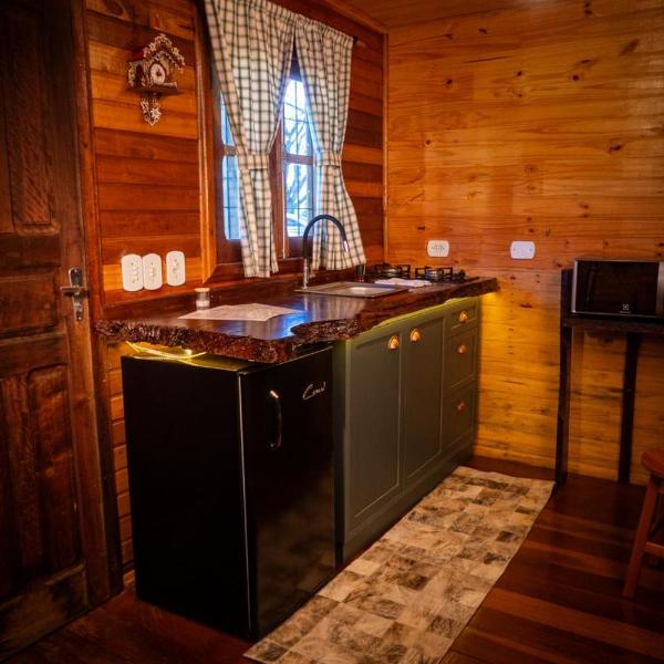 Sitio Magia Da Arte - Cabana Bierhütte - Cabana Rasthütte - Foto 4