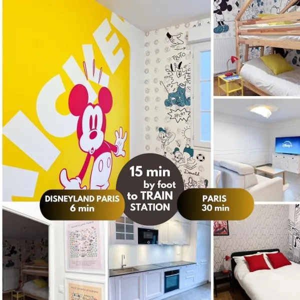 Dream Of Disney, Appartement Standing T3, hotell i Serris