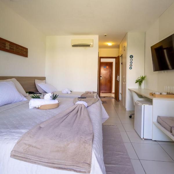 Studio para 4 perto da Praia em Barra de São Miguel