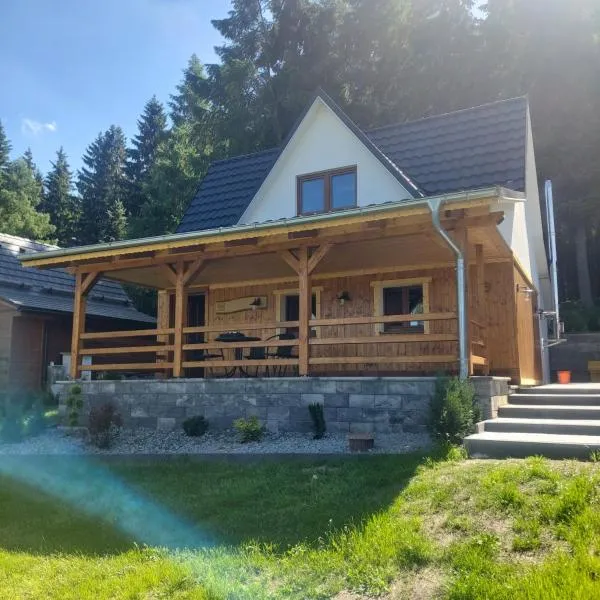 Chata Jeřabina, hotel sa Klíny